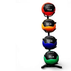 Mikolo Medicine Ball, Wall Ball,Soft Medicine Ball Set,Slam Ball for Core Training, Strength Workouts -Multi-Weight 10lbs 20lbs Exercise Balls for Hom