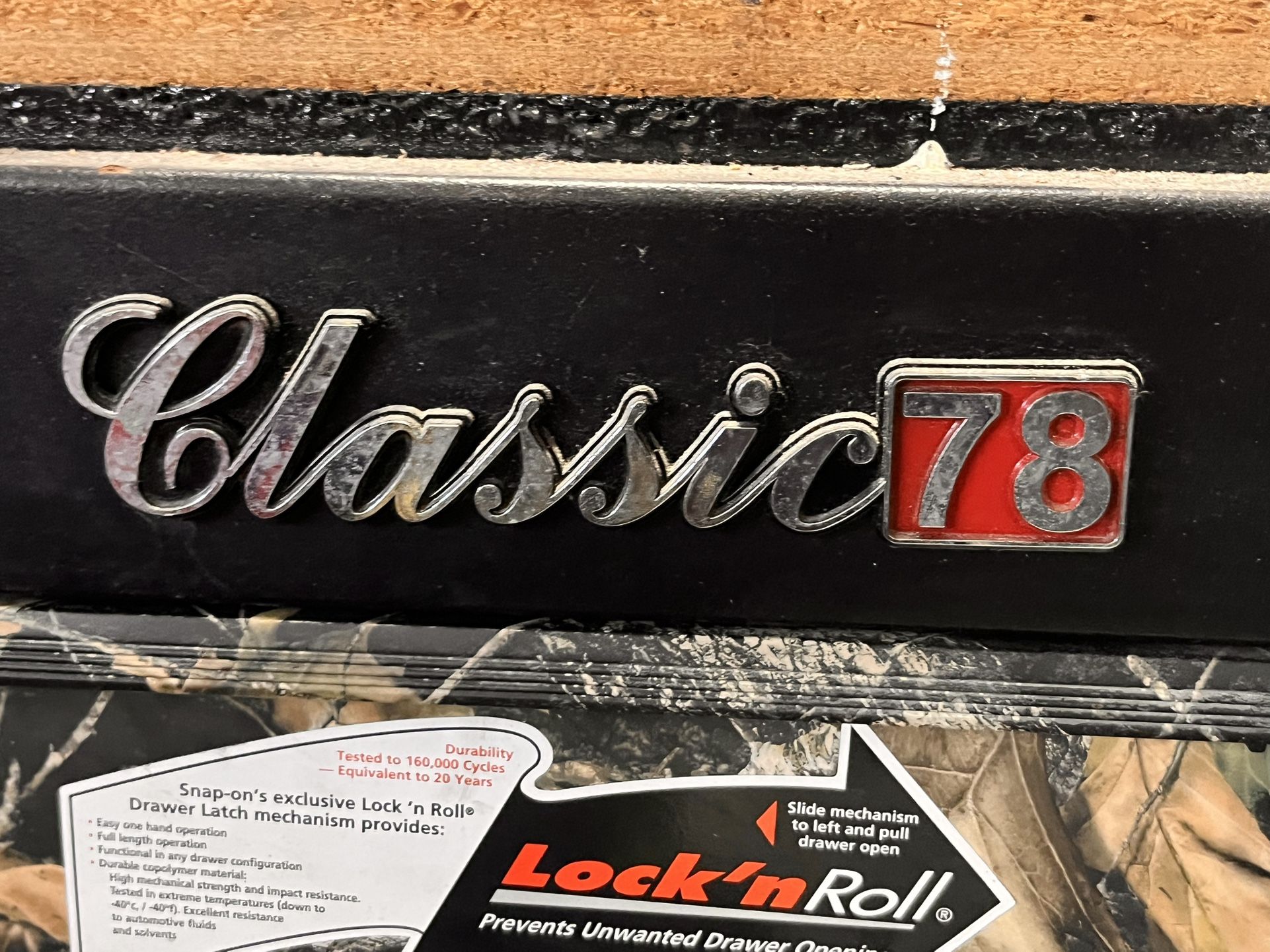 Snap On Nugent Classic 78 55 Box With Block Top