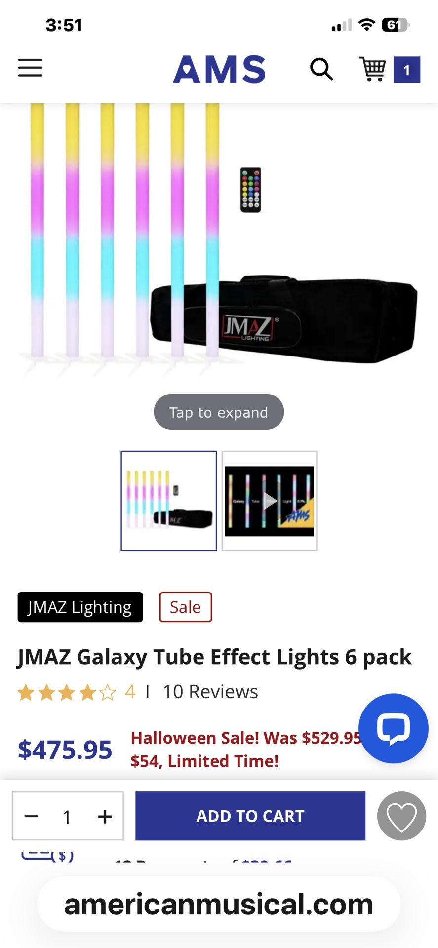 New Jmaz Galaxy Tube 6 Pack Dj 
