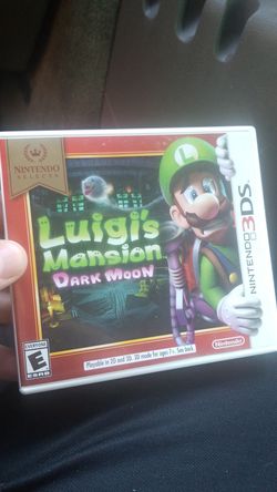 Nintendo 3ds luigis mansion dark moon complete excellent condition