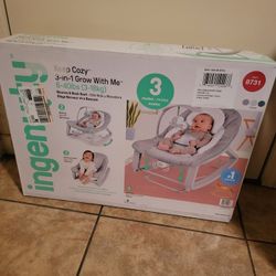 New bouncer and rock seat
