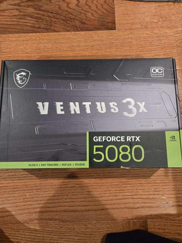 Nvidia Geforce RTX 5080 16gb