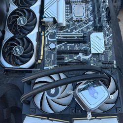 PC Parts (GPU, Motherboard, RAM, and CPU cooler