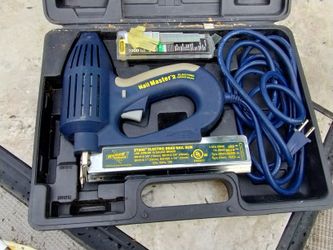 
ARROW Electric Brad & Nail Gun Nail Master 2 ET200 w/ Storage Case Excellent