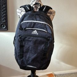 Large Adidas Backpack Kohl Gray