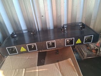 Dj Lasers party light high quality 5 laser light walls of Colors