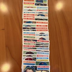 🔥(47) 1956 TOPPS BASEBALL CARDS * NEAR MINT CONDITION 💥