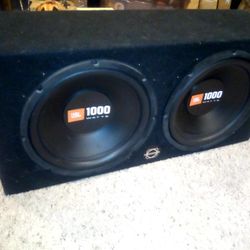 12" JBL 1000 /  BASSWORX  SPEAKER BOX