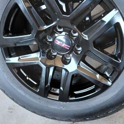 20s CHEVY GMC RIMS TIRES 6LUGS 