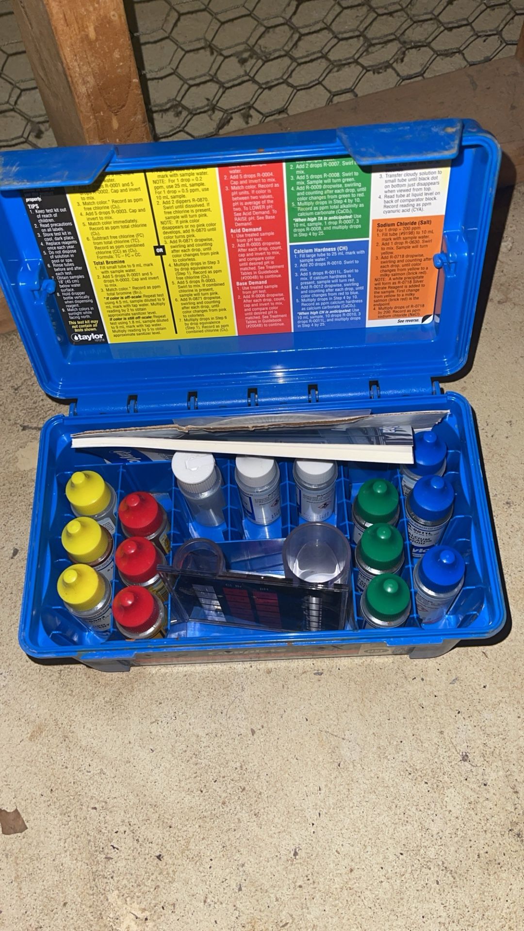 Pool/hot Tub Testing Kit