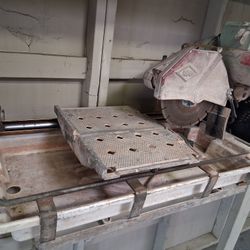 Mk Tile/wet Saw With Stand