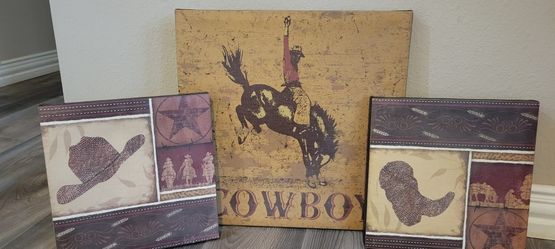 Cowboy Wall Frames
