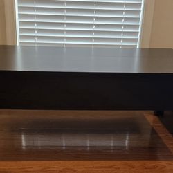 Ikea Black Coffee Table 