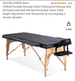 Lash, Massage, Etc Bed