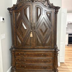 Cabinet By Michael amini Armoire