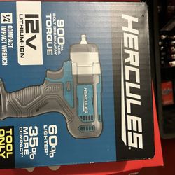 1/4 In Impact Gun $50 Includes Battery