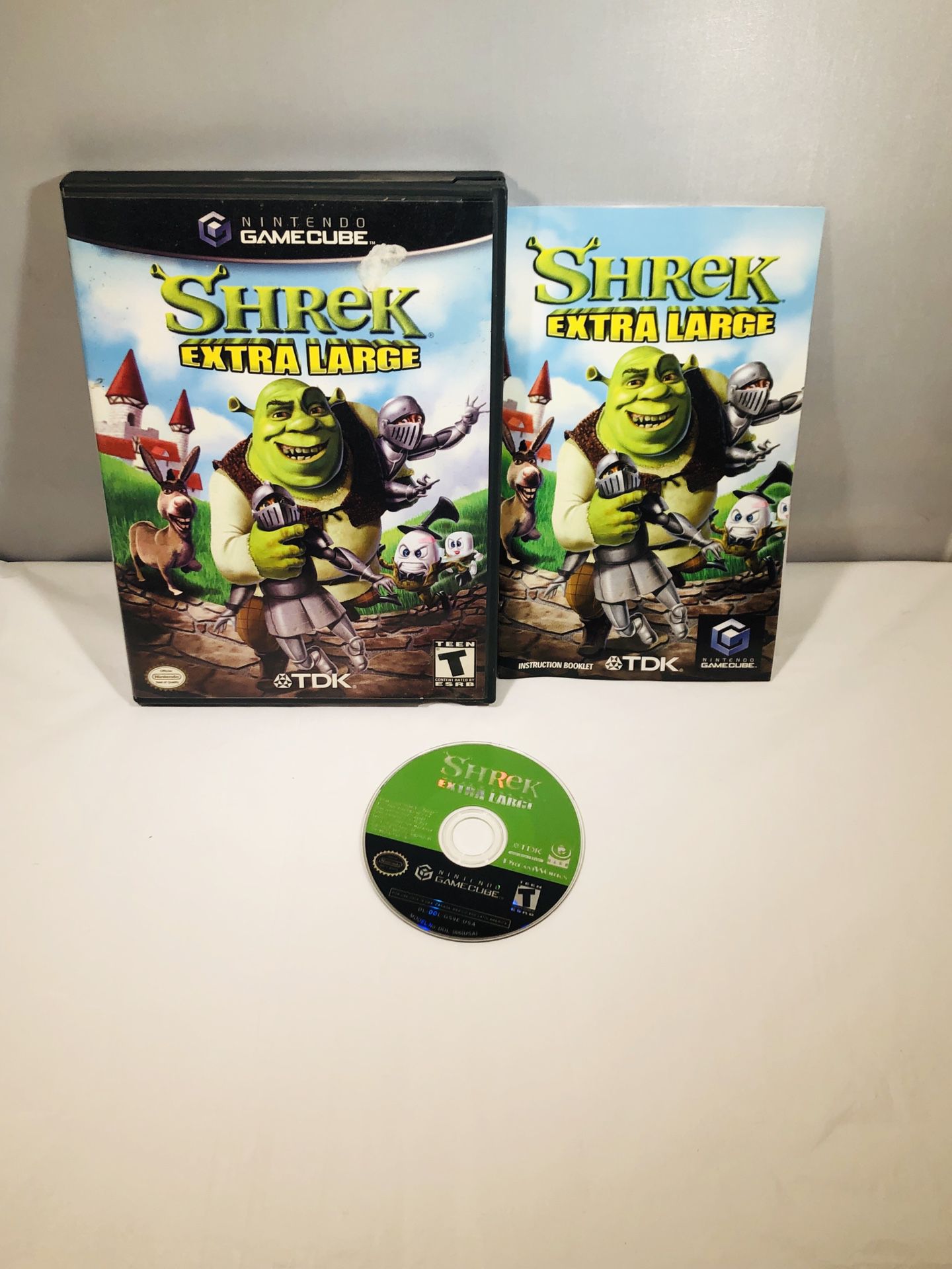 Shrek extra large Nintendo GameCube
