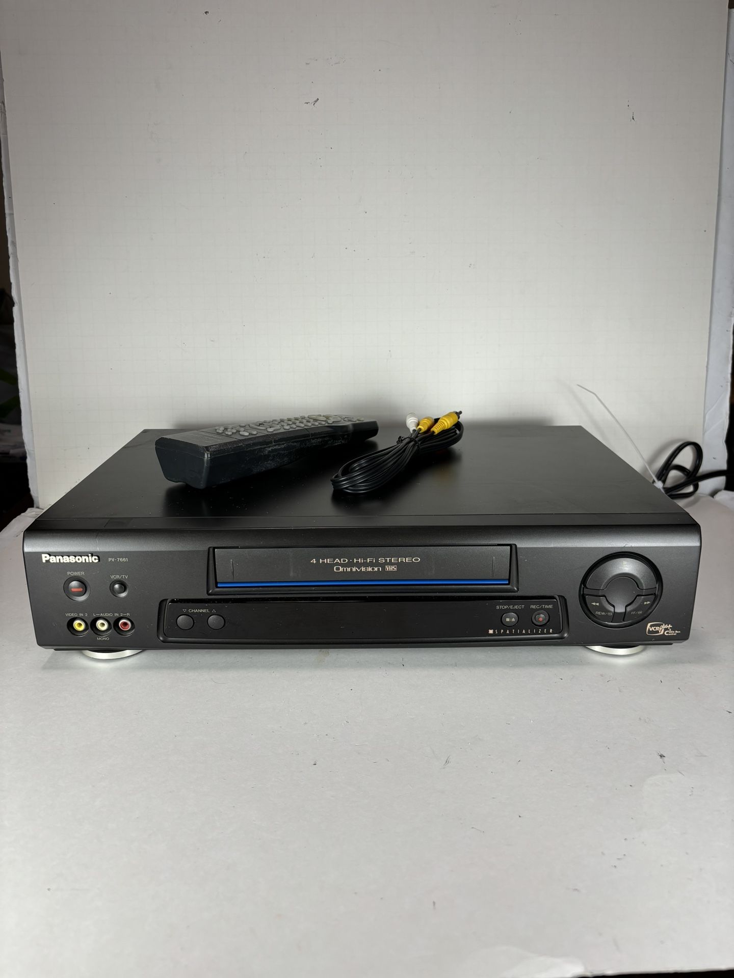 Panasonic PV 7661 VCR VHS Player Recorder
