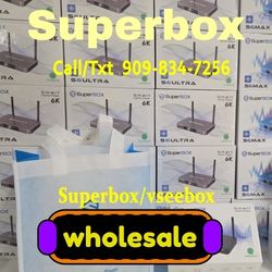 SUPERBOX S6 ULTRA - BRAND NEW  - AUTHORIZED DEALER  - 1 YEAR WARRANTY ‼ 