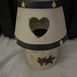 “Americana” Candle Holder