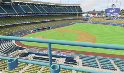 2 Front Row Dodgers vs Giants