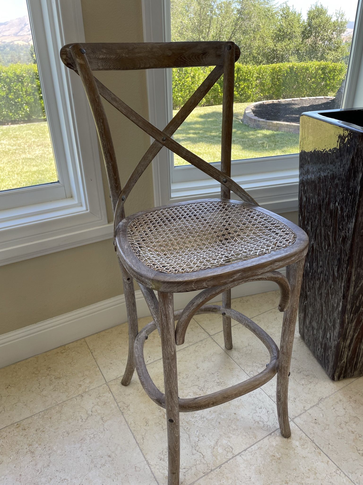 Restoration Hardware Counter Height Chairs- 4 Available