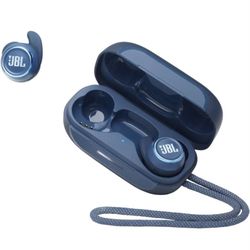 JBL Reflect Mini NC: True Wireless Noise Cancelling Sport Headphones, Blue