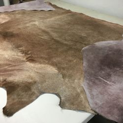 Cowhide Leather Hair On, 32 Square Feet, Made In Italy