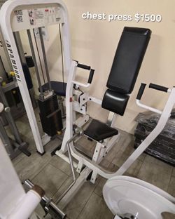 Paramount Foot Pedal Chest Press Workout Fitness Gym Equipment Machine