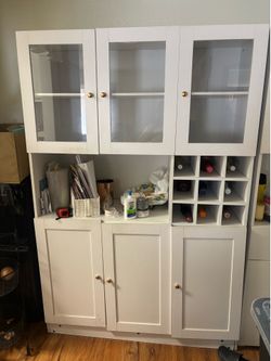 Wine hutch rack