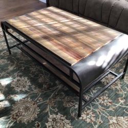 Freestanding Vail Rectangular Cocktail Table 48” L x 26.5 “ W x 19” L