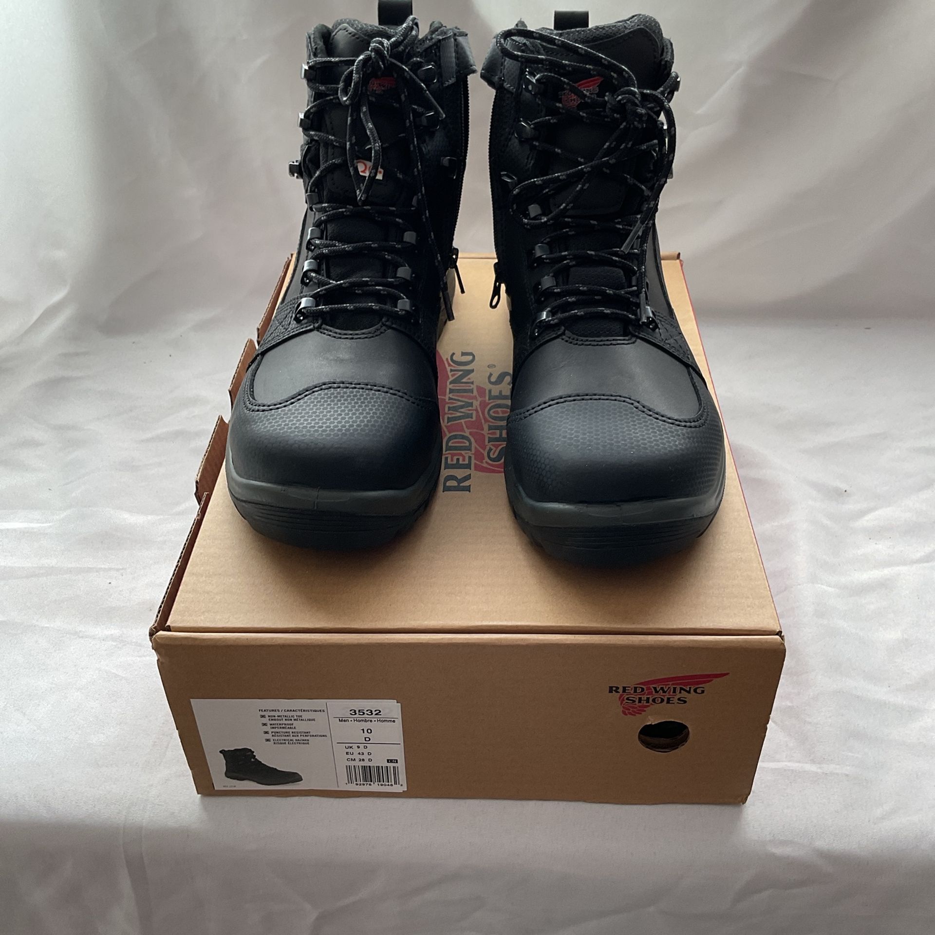 Red Wing Men’s Boots Size 10 New 