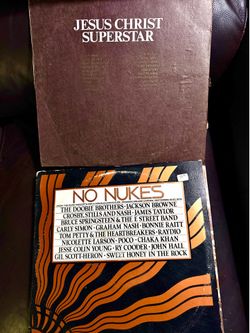 Sweet 👌 !! Vintage Vinyl Bundle - No Nukes (3LP) & Jesus Christ Superstar (2LP)