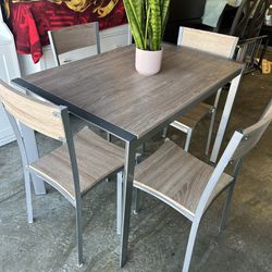 Dining Table With Chairs $130