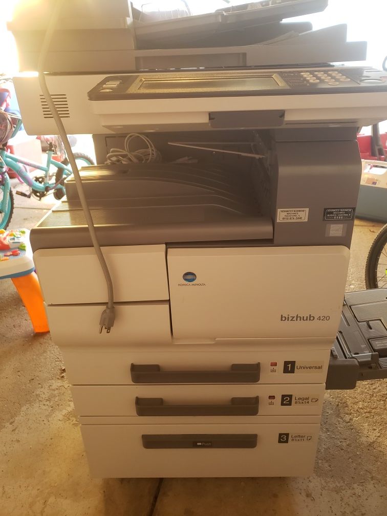 Professional for bussiness print multitask konica minolta bizhub 500/420