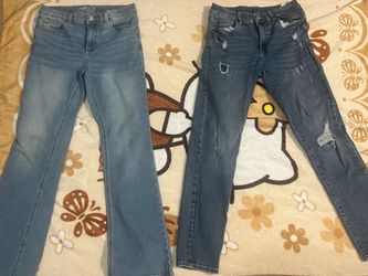 Zara and jordache jeans size 14 young girls