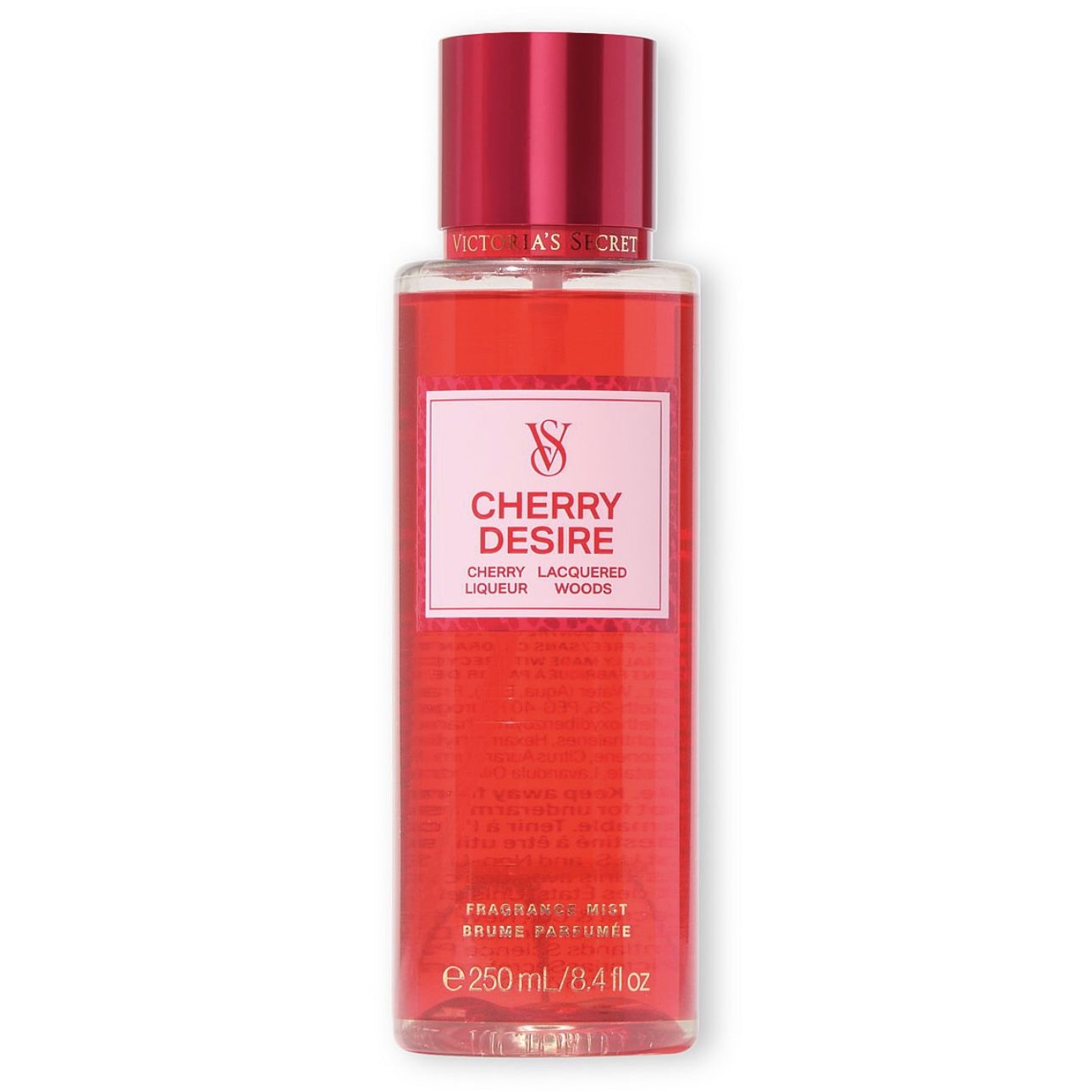 VICTORIA’S SECRET CHERRY DESIRE FRAGRANCE BODY MIST SPRAY SPLASH 8.4 oz NEW