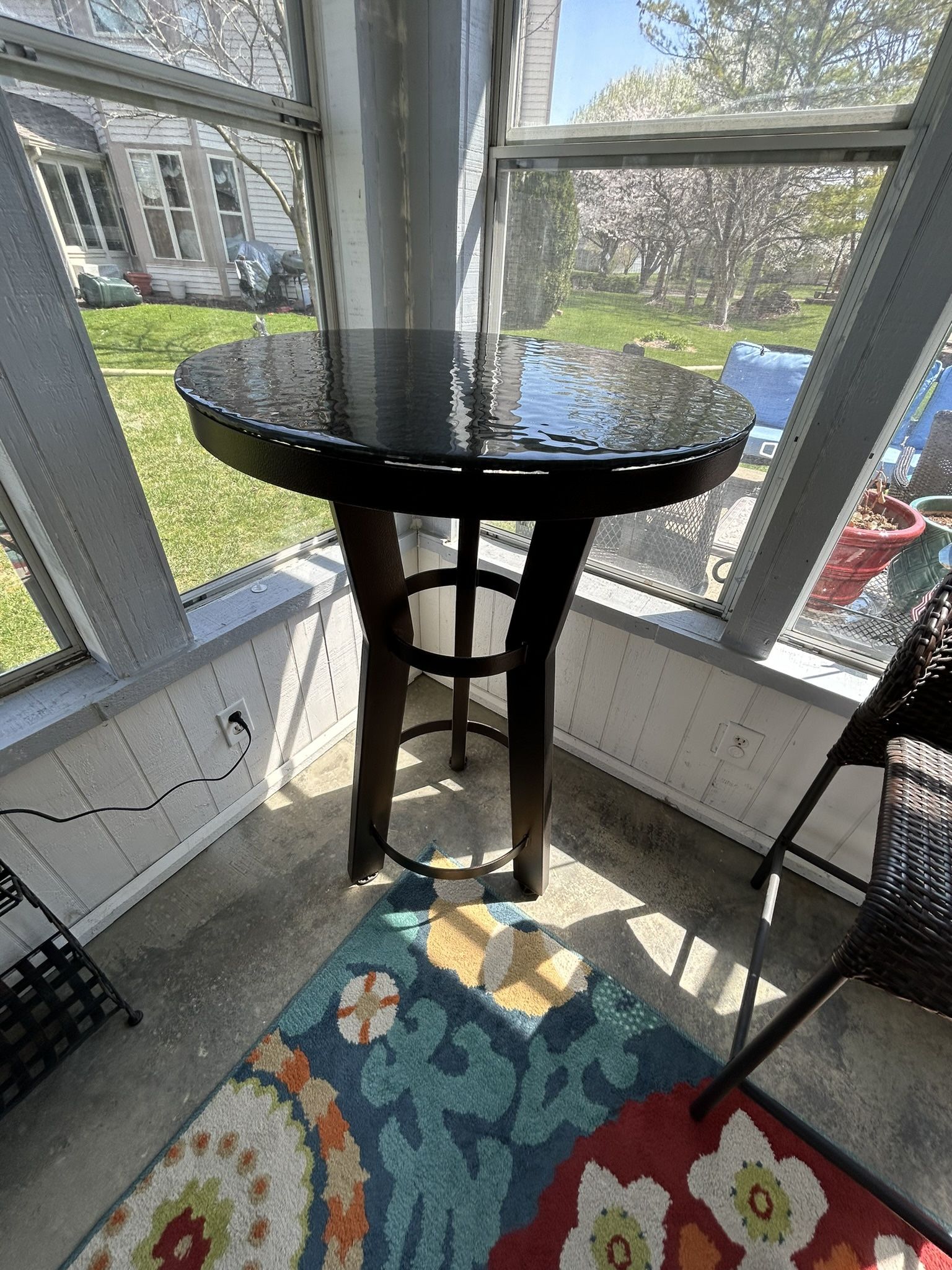 Metal Pub High table