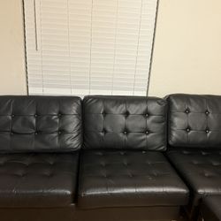 Leather Couch/ Sectional