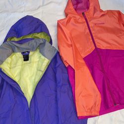 Kids North Face & Colombia Windbreakers