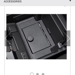 2025 Chevy Center Console Safe 