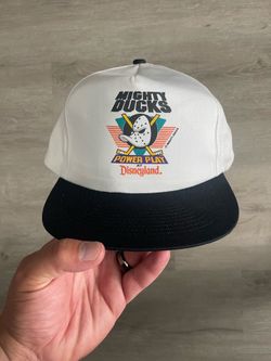 Vintage Anaheim Mighty Ducks Disneyland Power Play Snapback Hat NHL