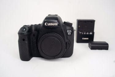 Canon 6D Mark I - Full Frame DSLR Camera (Body, Battery, & Battery Charger Only) - USED