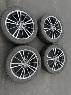Scion FRS 17” wheels and 225 45 17 winter tires