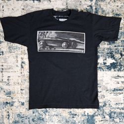 Men's L Hot Rod T Shirt Sean Smith Designs SS Art Car El Mirage SCTA Rockabilly