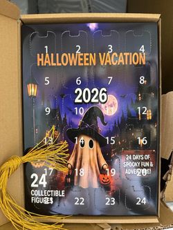 24-Day Countdown Calendar Blind Box Toys Acrylic Pendant Ornaments