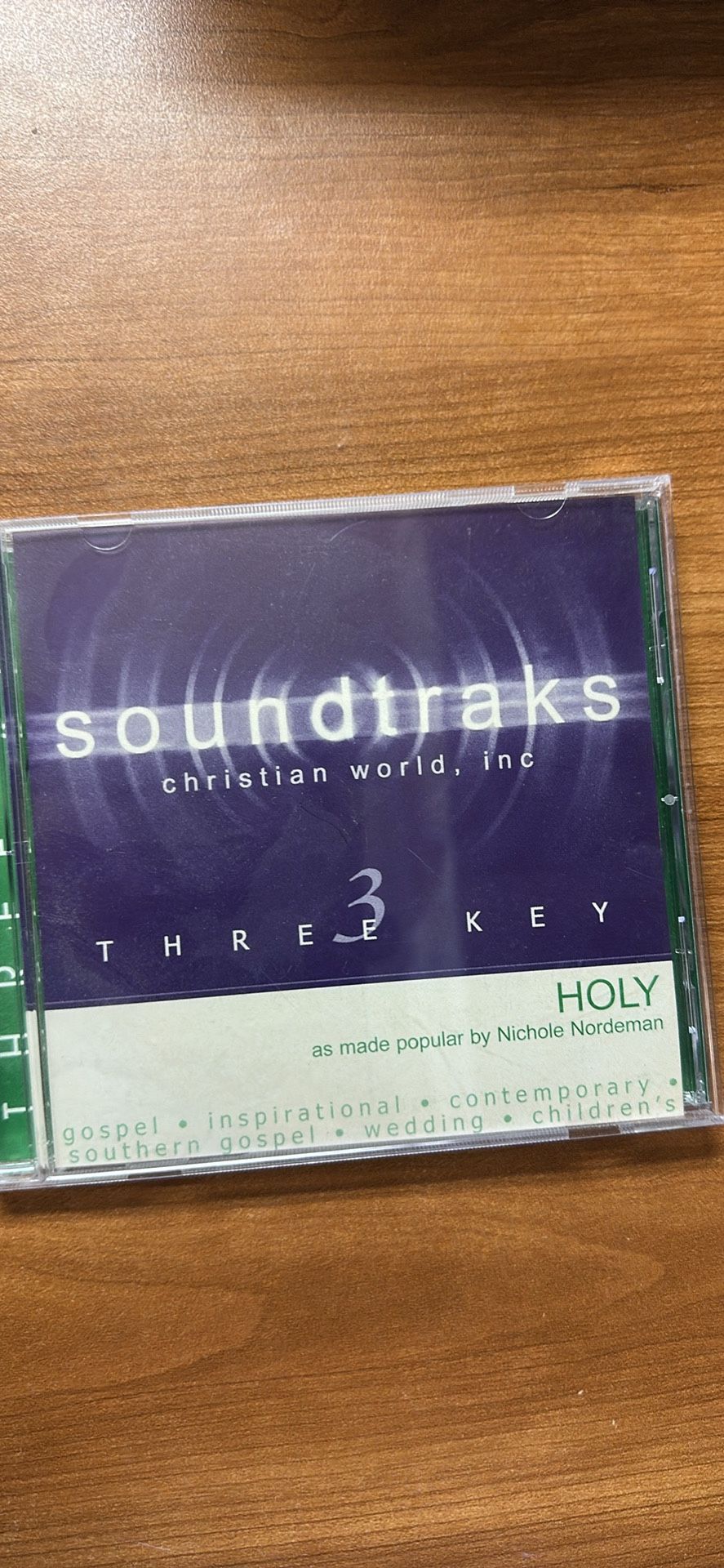 Nicole Nordeman Holy Three Key Soundtrack CD + Lyrics