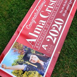 GRAD EVENT BANNER 2ftx5ft Graduation Parties