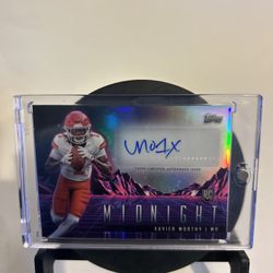Topps Xavier Worthy Midnight Auto