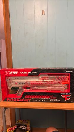 X-shot fase clan nerf gun